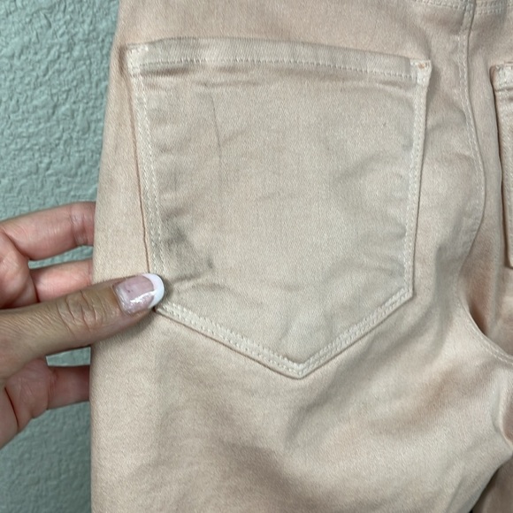 L’Agence Selma High Rise Bootcut Jeans Petal Coated Pink Sz 23 - Picture 12 of 13